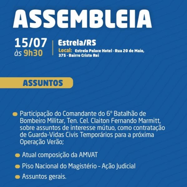 Amvat reúne prefeitos nesta sexta-feira, em Estrela