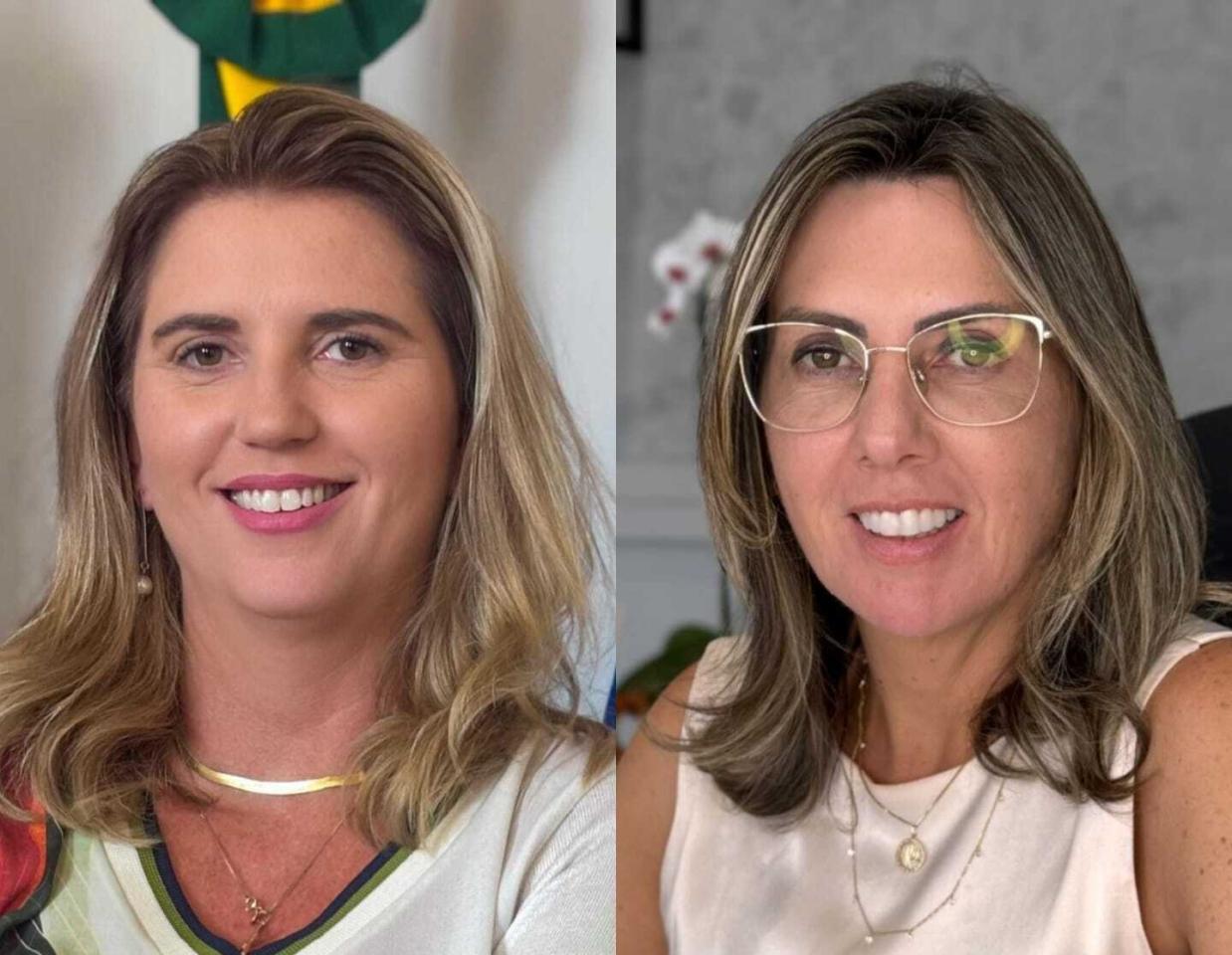 Carine e Gláucia foram indicadas para a nova diretoria do Codevat